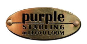 Purple Starling in Lloyd loom