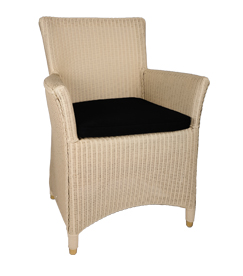 lloyd loom Sessel 3504 creme