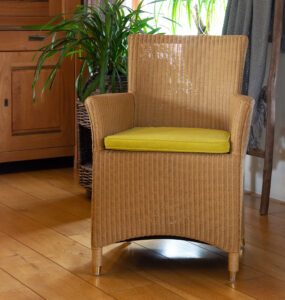 Kissen Lloyd loom Sessel Citron