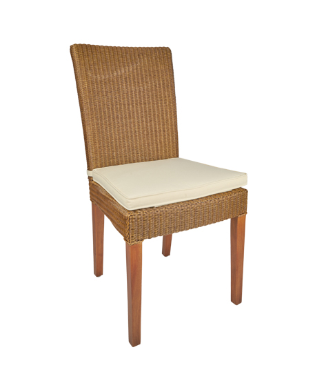 Lloyd loom Stuhl Portsmouth Karamell top