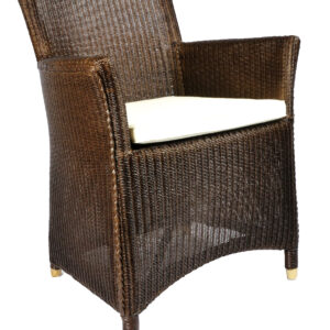 Lloyd loom Sessel 3504 Bali Braun